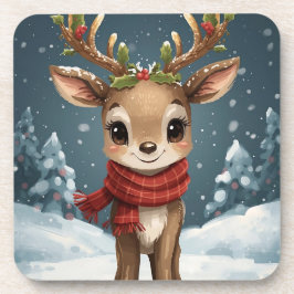Posavasos Mesas navideñas con adorables renos