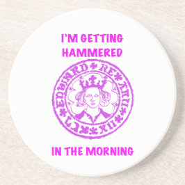 Posavasos Metal Detecting Pink Hammered Coin