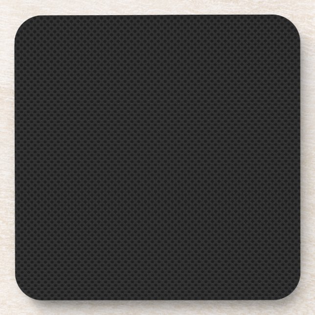 Posavasos Metalizado poroso negro (Frente)