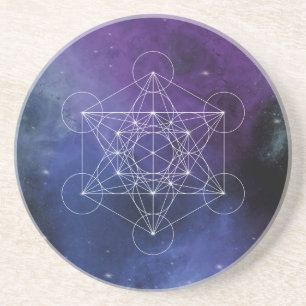 Posavasos Metatrón, chakra, zen, geométrica sagrada, geometr
