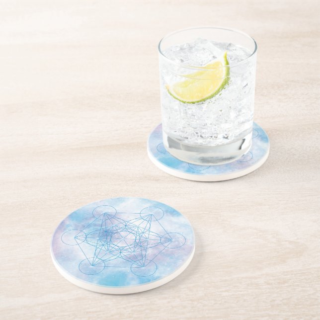 Posavasos Metatrón – Geometría Sagrada (Lado)