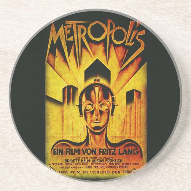 Posavasos METROPOLIS Original RESTORED Adaptation (Frente)