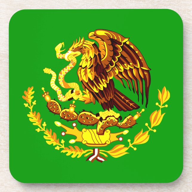 Posavasos México COA Oro (Frente)