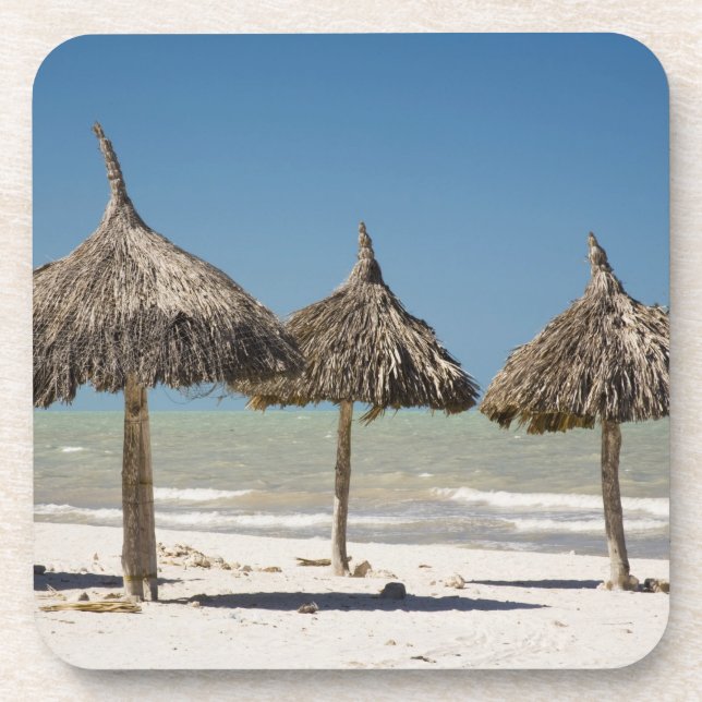 Posavasos México, Península de Yucatán, Progreso. Techo de p (Frente)