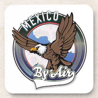 Posavasos México por parche de viaje aéreo.