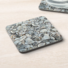 Posavasos Mezcla costera de deriva de conchas marinas