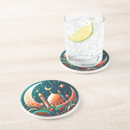 Posavasos Mezquita Crescent Moon