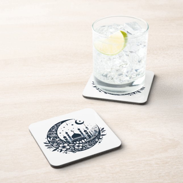 Posavasos Mezquita de la Luna de Flor (Lado Derecho)