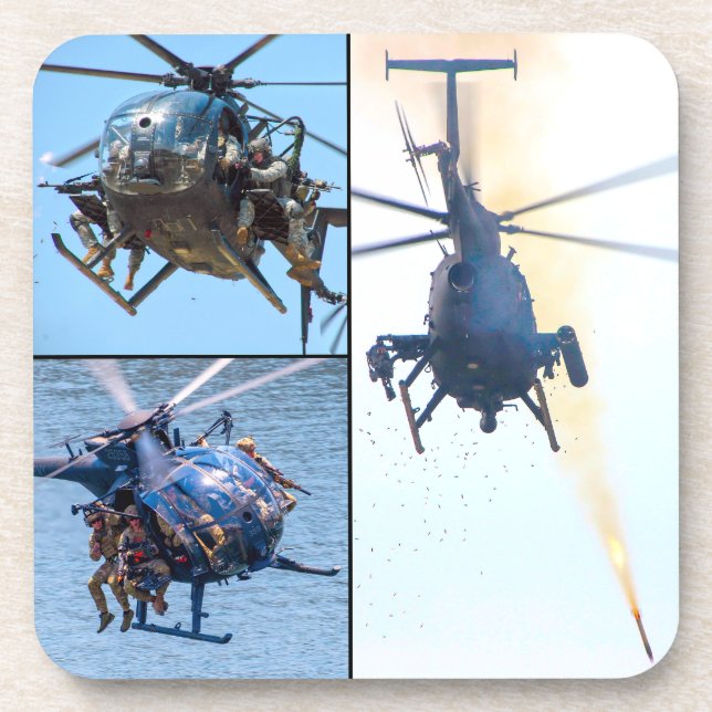 POSAVASOS MH/AH-6M PÁJARO PEQUEÑO (Frente)