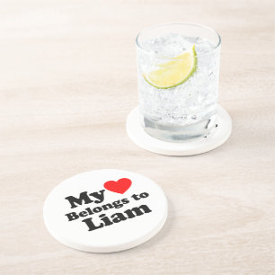 Posavasos Mi corazón pertenece a Liam