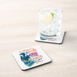 Posavasos Mi Fin De Semana Está Disponible