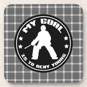 Posavasos Mi gol, galeras de golf de hockey sobre hierba