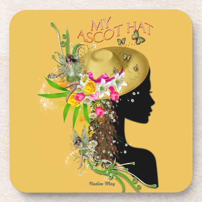 Posavasos Mi Gorra Ascot (Frente)