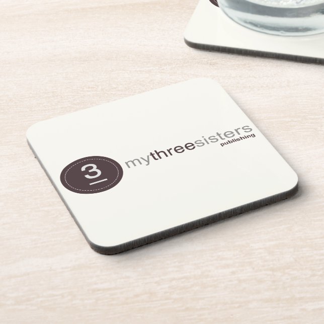 Posavasos Mi logotipo Mousepad - neutral de tres hermanas (Lado Izquierdo)