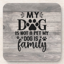 Posavasos Mi Perro No Es Una Pascua Mascota