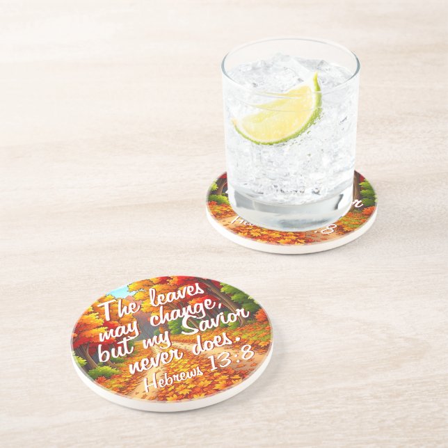 Posavasos Mi salvador nunca cambia (Lado)