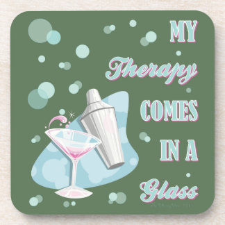 POSAVASOS ¡MI TERAPIA VIENE EN UN VIDRIO!