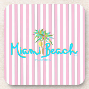 Posavasos Miami Beach, Florida te amo