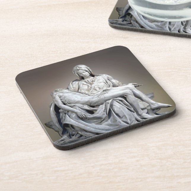 Posavasos Michelangelo - La Pieta (Lado Izquierdo)