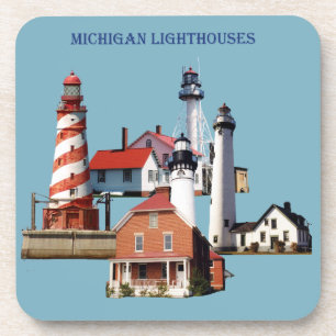 Posavasos Michigan Ilumina 6 tiras de plástico