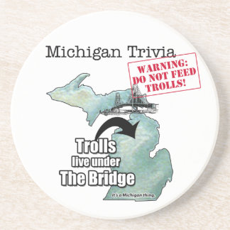 Posavasos Michigan Trivia: Los trolls viven bajo el puente