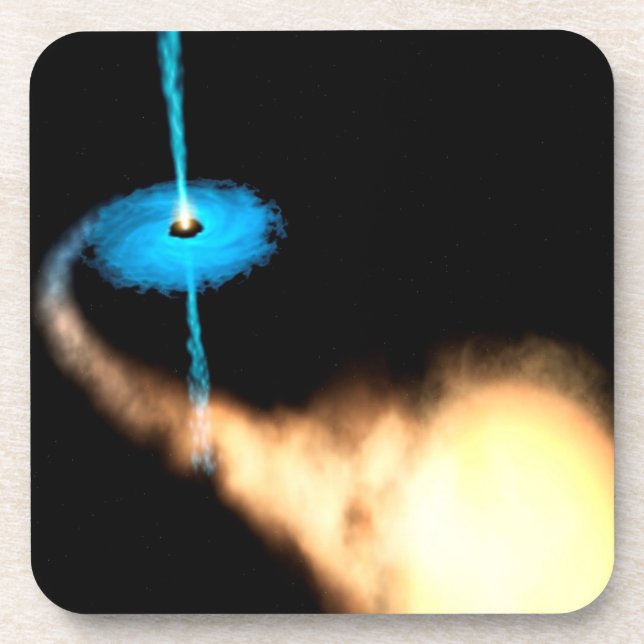 Posavasos Microquasar descubierto en nuestra galaxia (Frente)