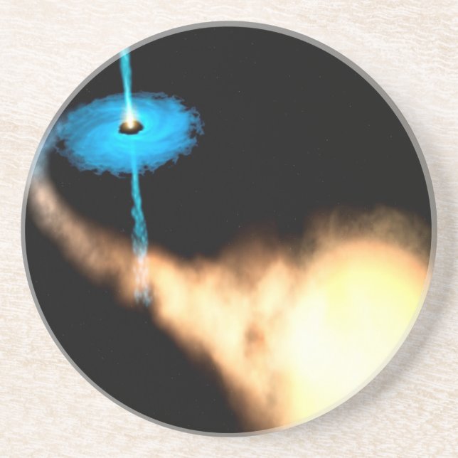 Posavasos Microquasar descubierto en nuestra galaxia (Frente)