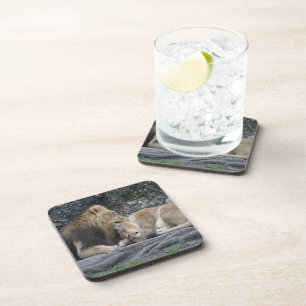 Posavasos Mighty Lion Love