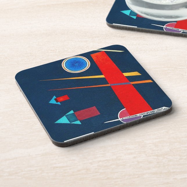 Posavasos Mighty Red - Kandinsky (Lado Izquierdo)