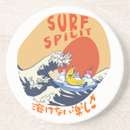 Posavasos Mikitiez verano windsurf bananaspartir icecream