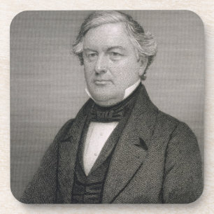 Posavasos Millard Fillmore, grabado por Thomas B. Welch (181
