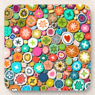 Posavasos millefiori