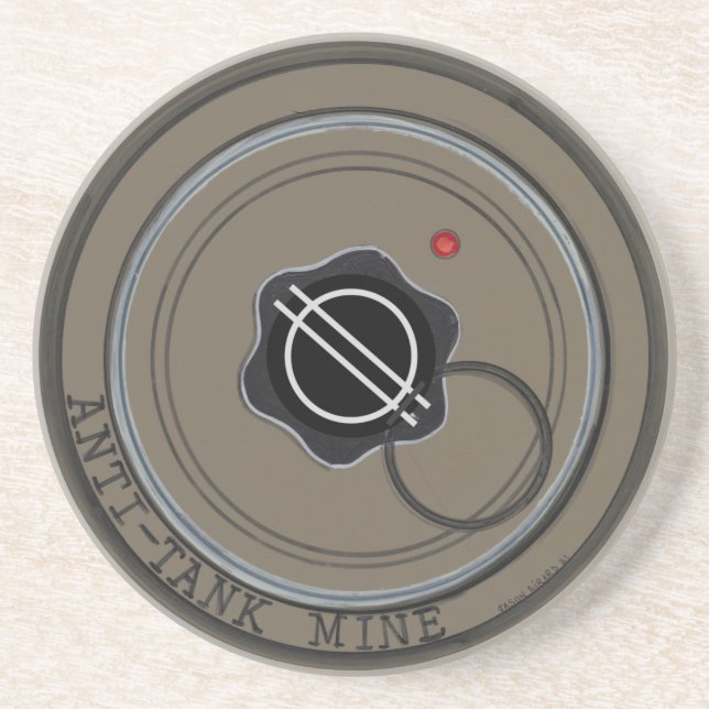 Posavasos Mina antitanque (Frente)