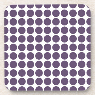 Posavasos Mini castillos de puntos de polka