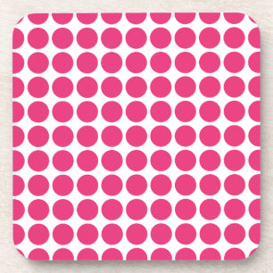 Posavasos Mini castillos de puntos de polka