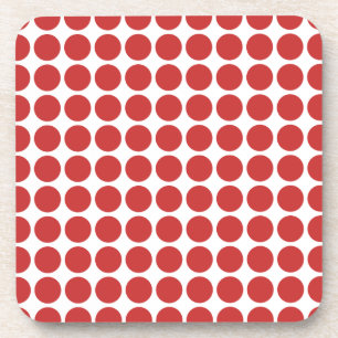 Posavasos Mini castillos de puntos de polka