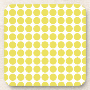 Posavasos Mini castillos de puntos de polka