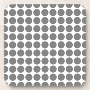 Posavasos Mini castillos de puntos de polka