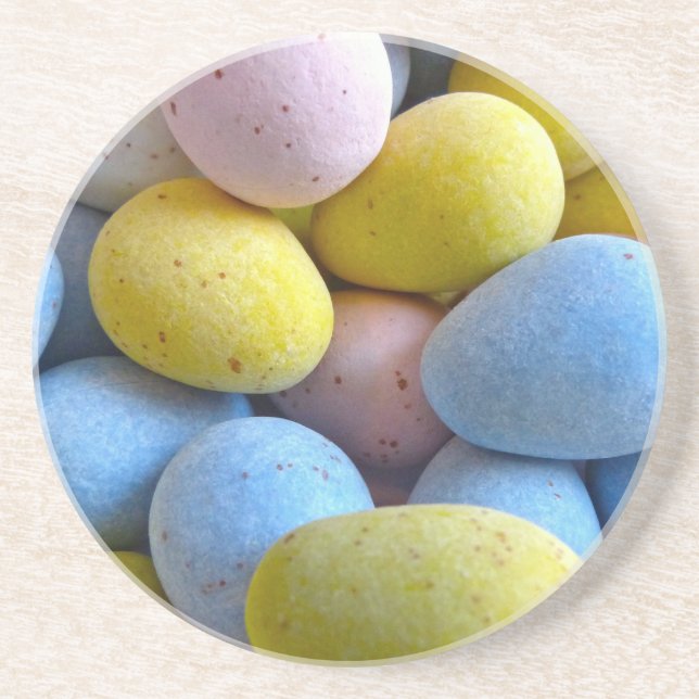 Posavasos Mini huevos de chocolate (Frente)
