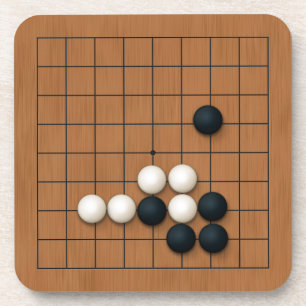 Posavasos Miniatura 9x9 Placa de Gob con piedras