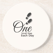 Minimal Motivational Coaster-Drink Coaster