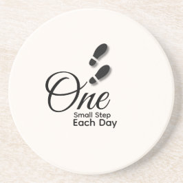 Posavasos Minimal Motivational Coaster-Drink Coaster