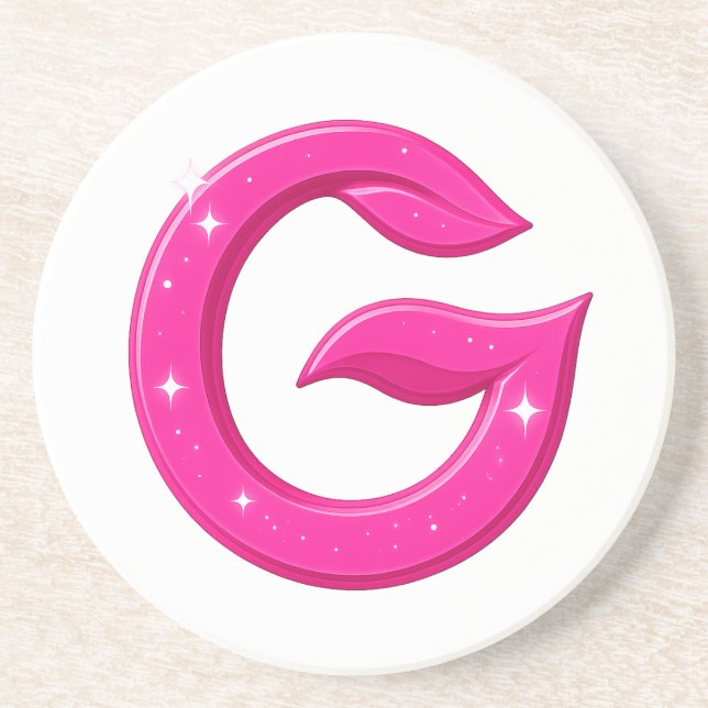 Posavasos Minimalist Abstract Letter G  (Frente)