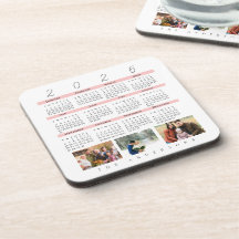 Minimalist Photo Yearly 2026 Calendar Keepsake