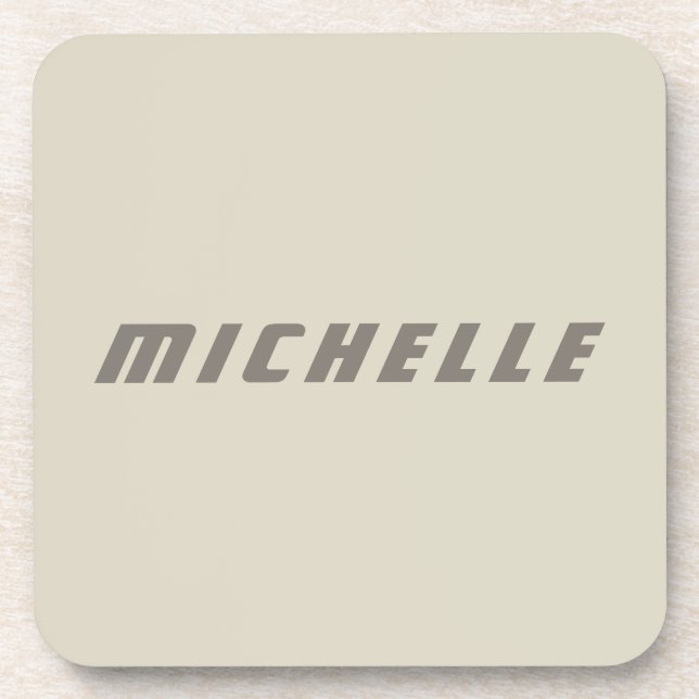 Posavasos Minimalist Professional Modern Science Fiction (Frente)