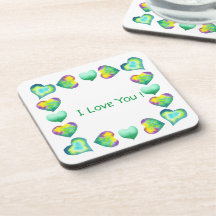 Minimalista romántico te amo El día de San Valentí