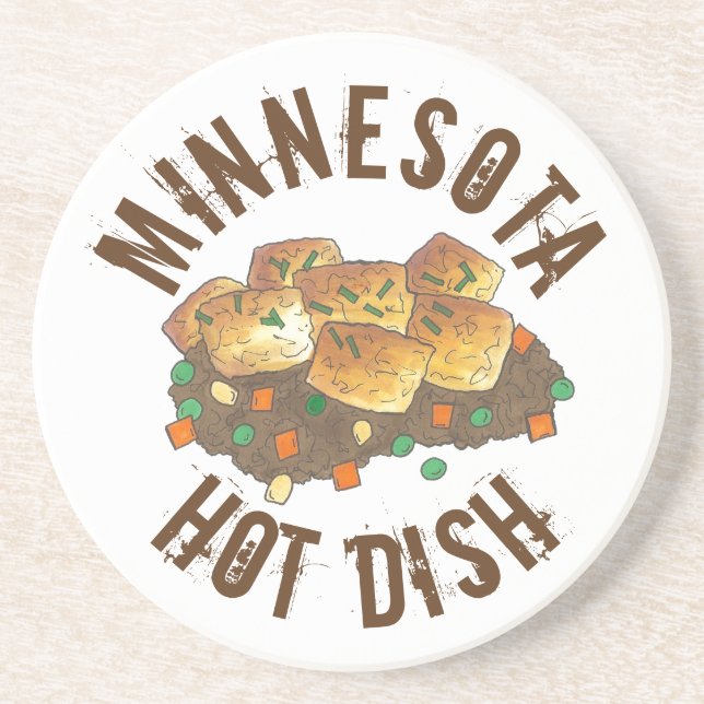 Posavasos Minnesota Hot Dish Tater Tot Casserole (Frente)