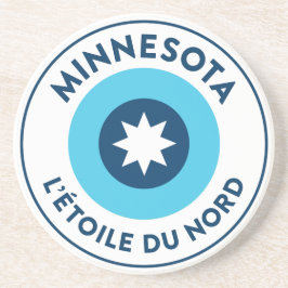 Posavasos Minnesota - L'Étoile Du Nord