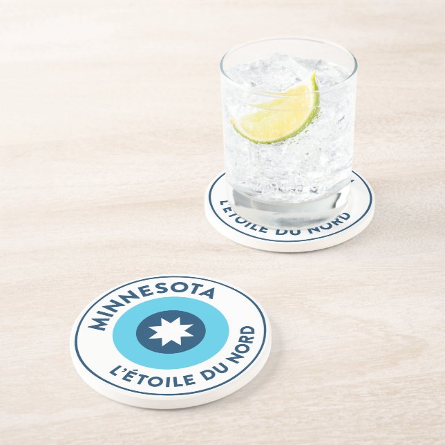 Posavasos Minnesota - L'Étoile Du Nord (Lado)
