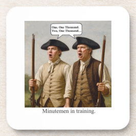 Posavasos Minutemen in training.